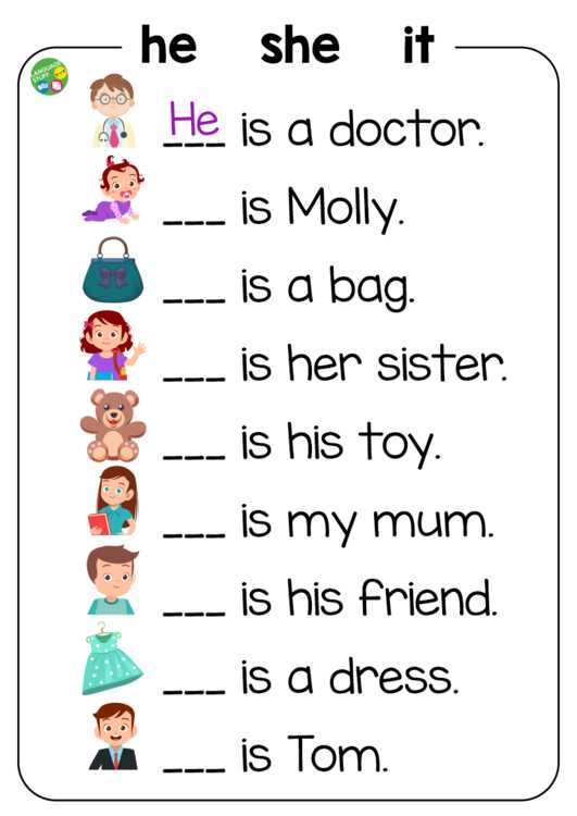 his her worksheets for kindergarten