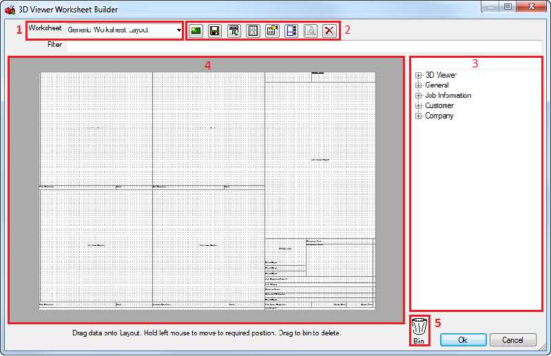 drag and drop worksheet builder