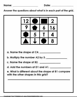 follow the instructions worksheet
