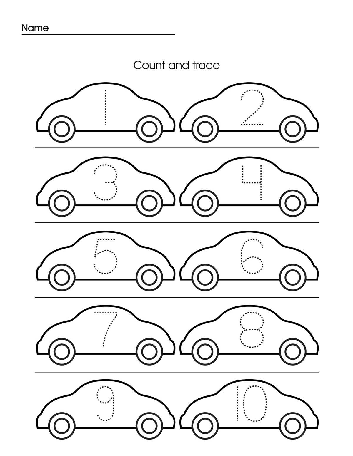 tracing worksheets for toddlers