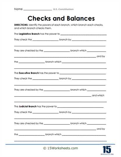 constitution worksheets elementary