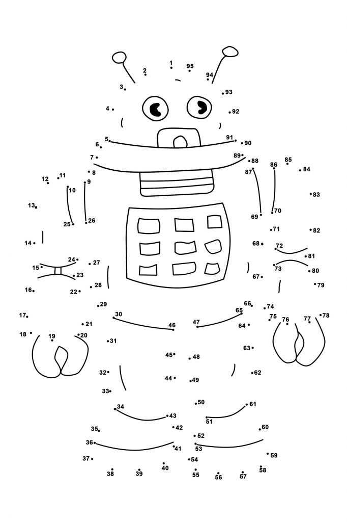 dot worksheets kindergarten