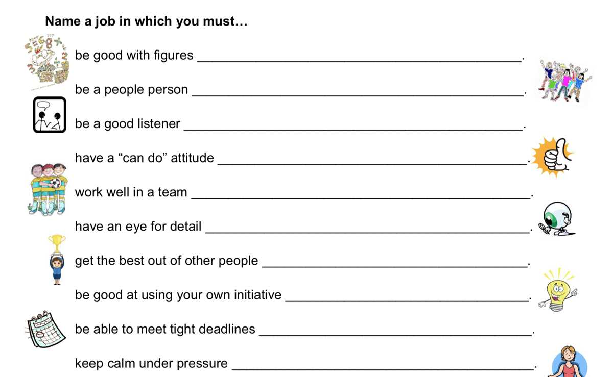 esl applying for a job worksheets