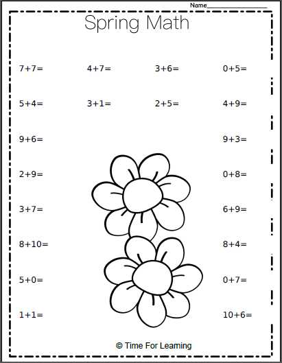 math worksheets addition