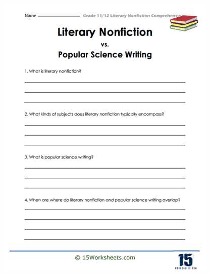 high school ela worksheets