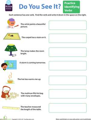 past tense verb worksheets