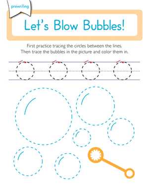 pre writing skills worksheet