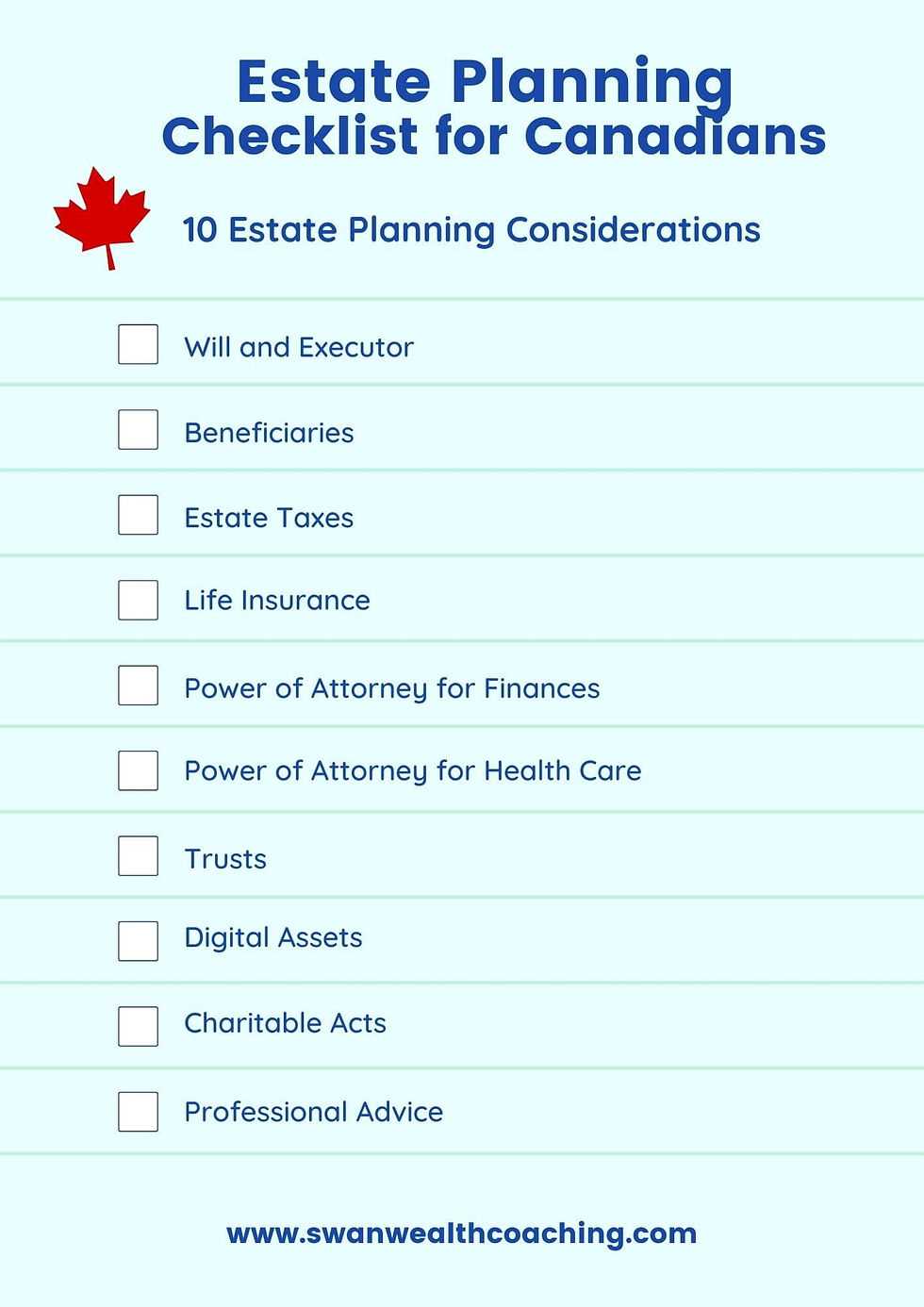 estate planning worksheet