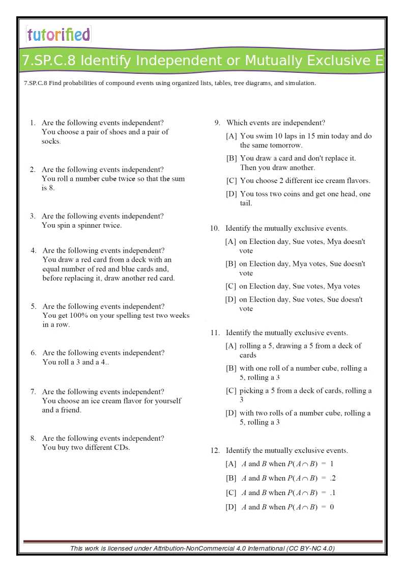 7th grade review worksheets