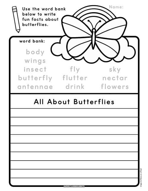 english writing worksheet for class 1