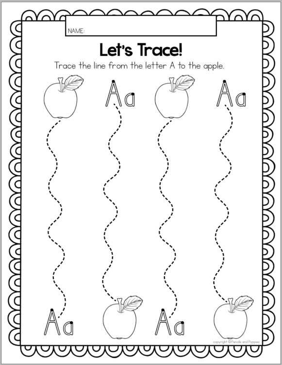 free preschool letter worksheets