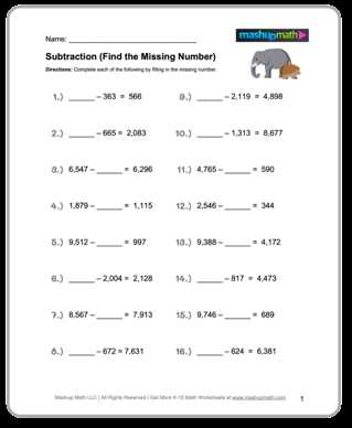 free printable math worksheets for 5th grade