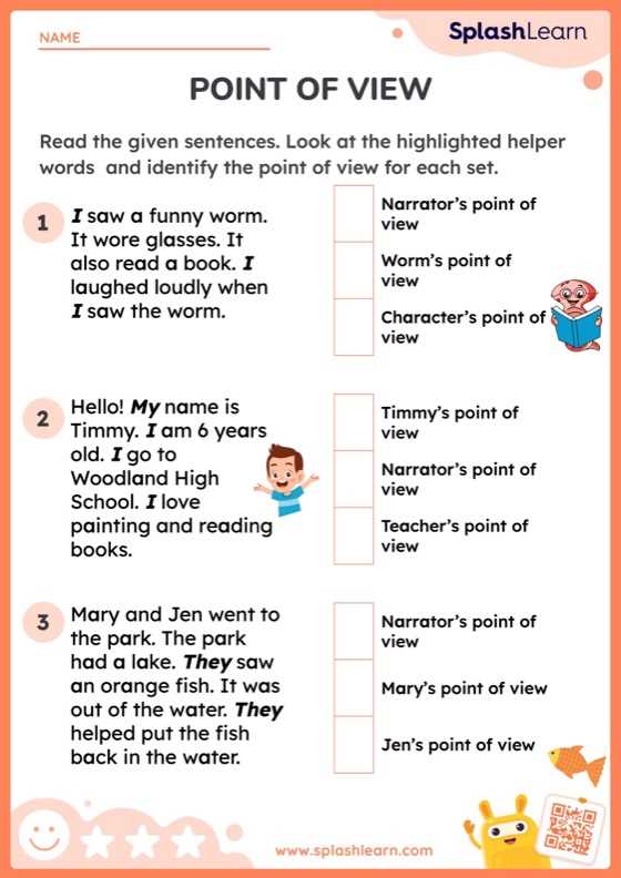 high school ela worksheets