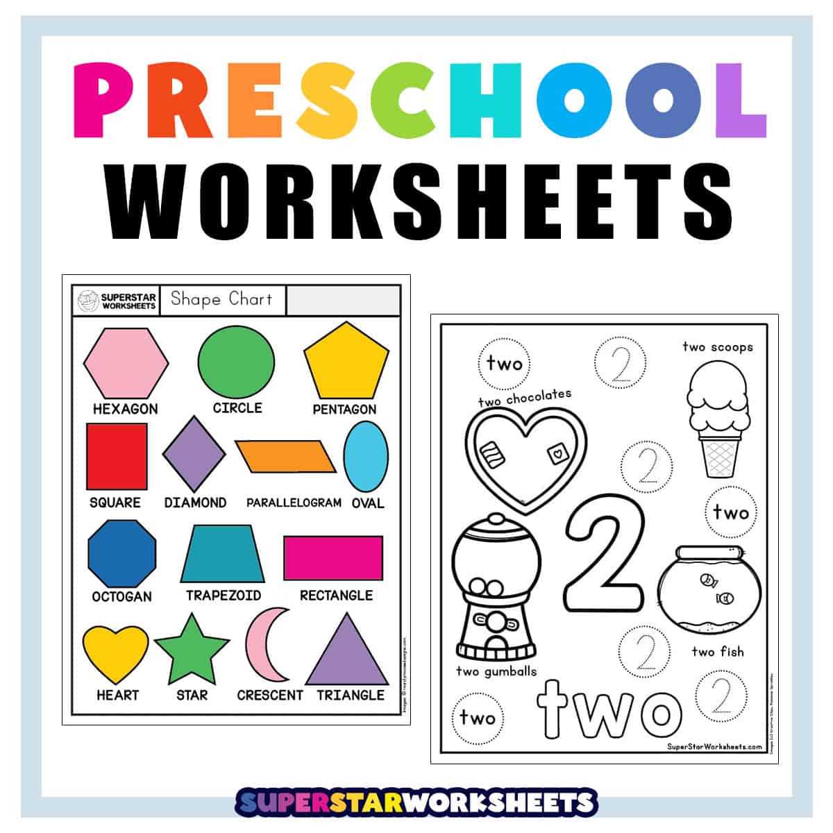 free educational printable worksheets