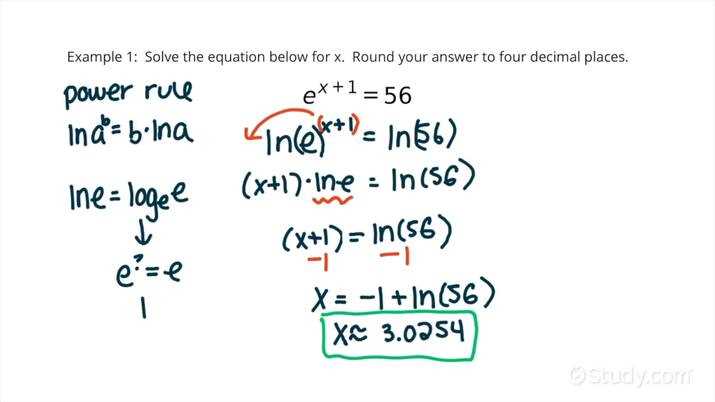 eulers number and natural logs worksheet