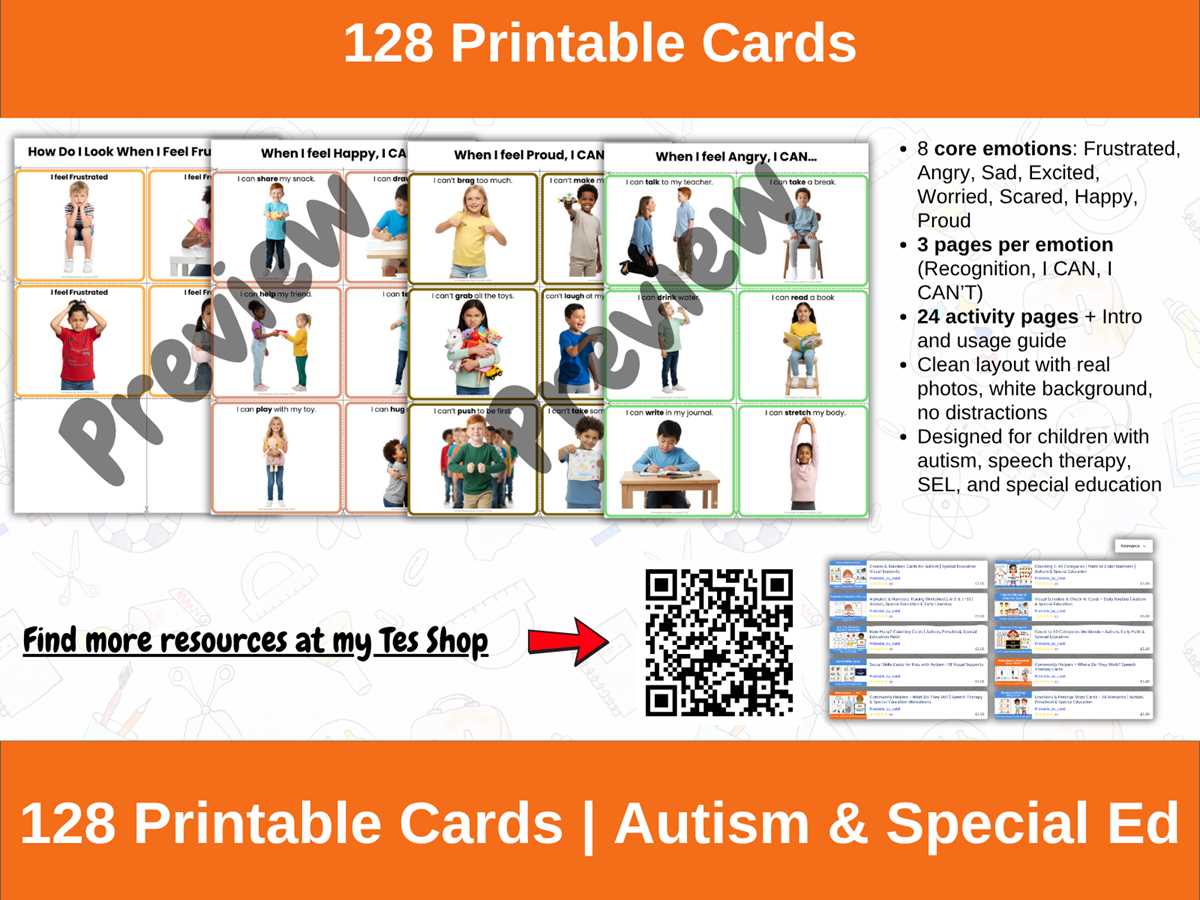 emotional regulation worksheets autism
