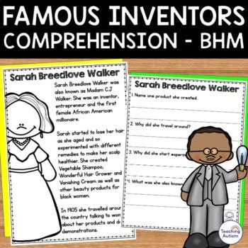 famous black americans worksheets