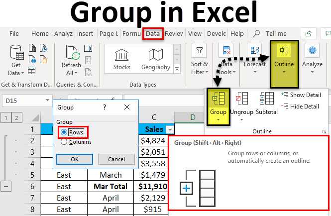 what is the purpose of grouping worksheets in excel
