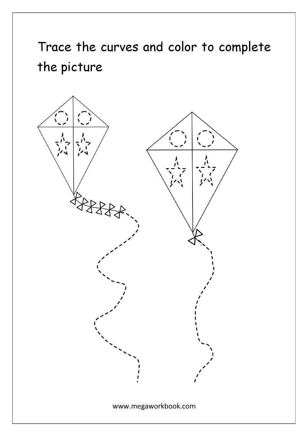 curve line worksheet