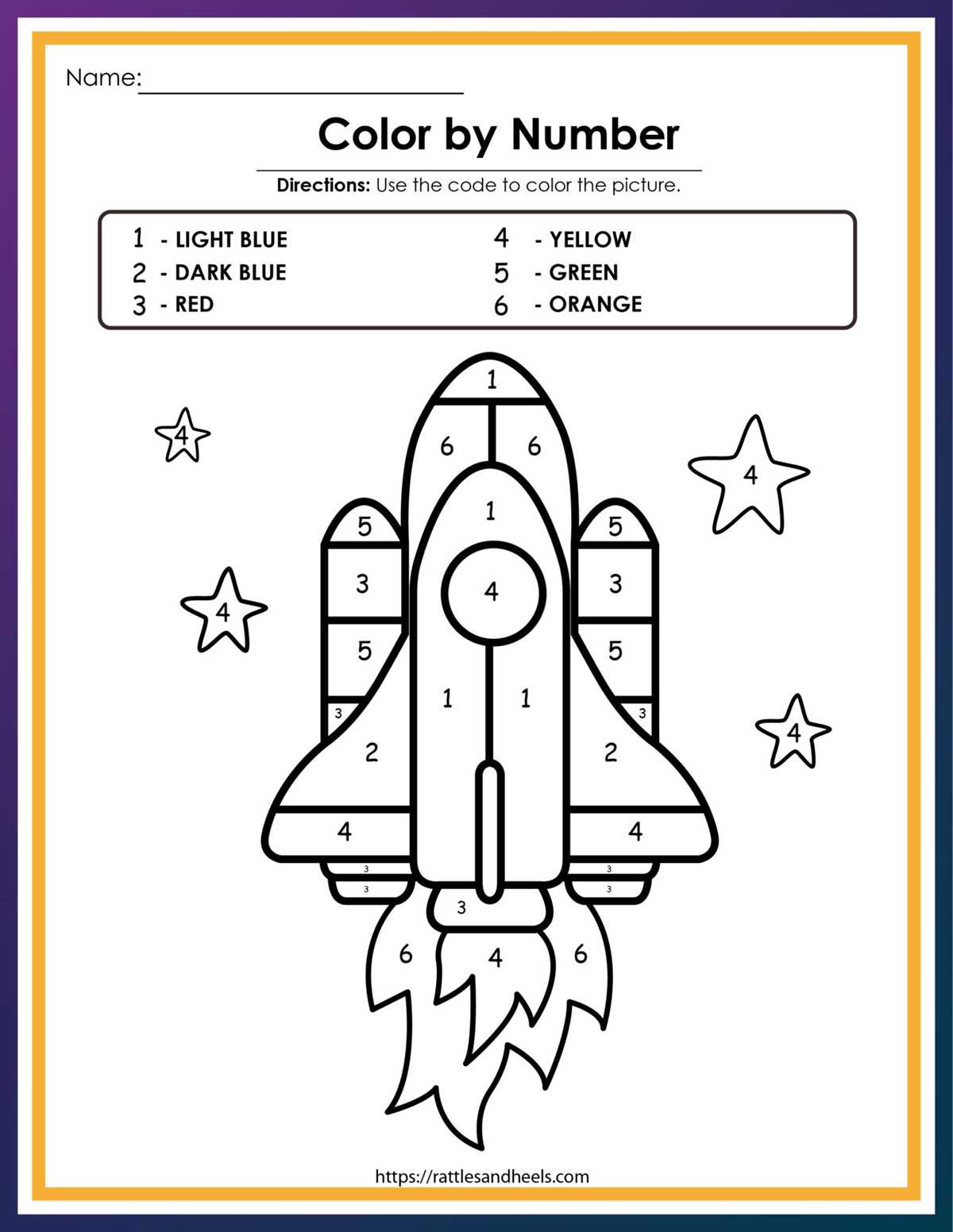 kindergarten solar system worksheets