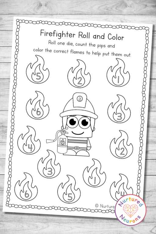 fireman worksheet