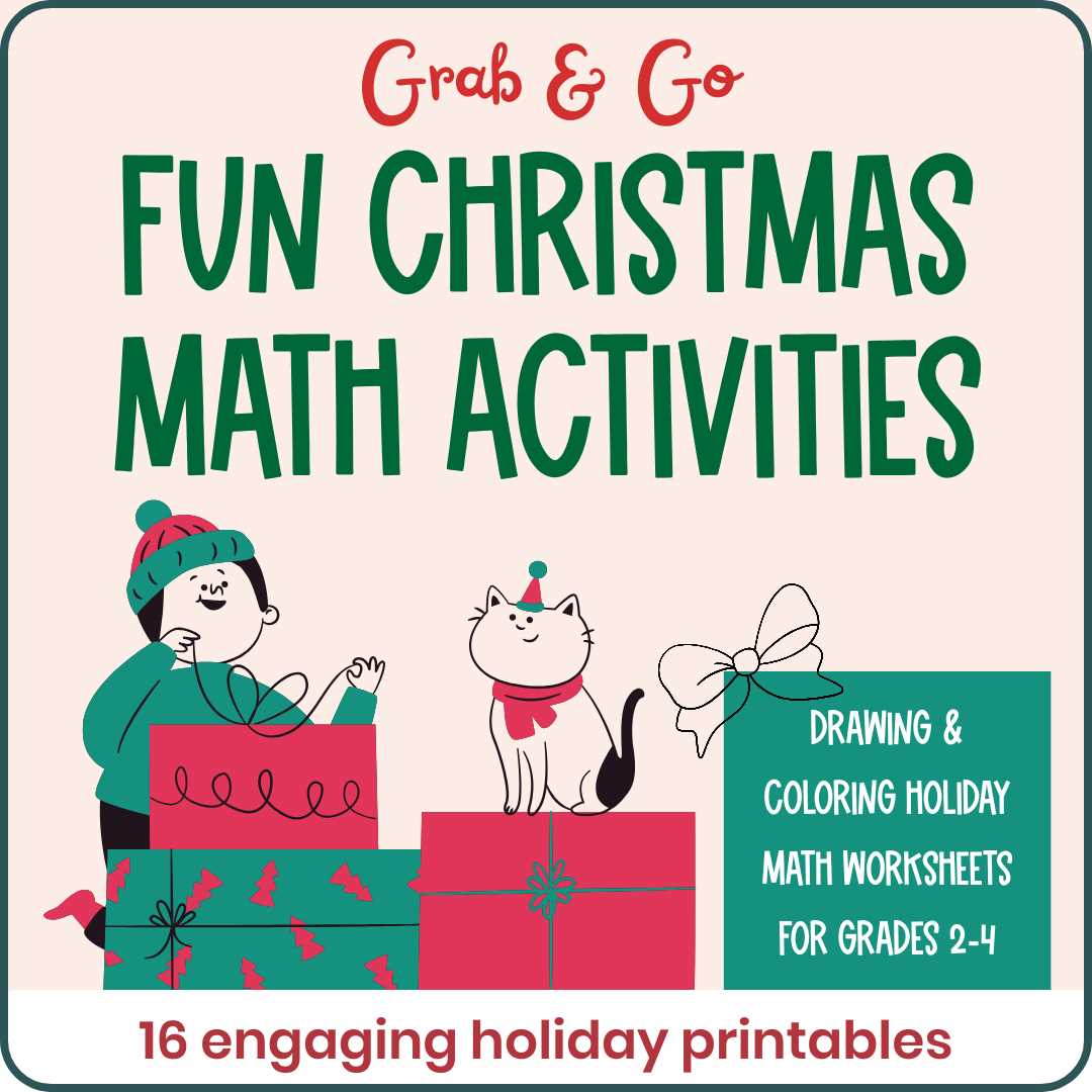 christmas math worksheets