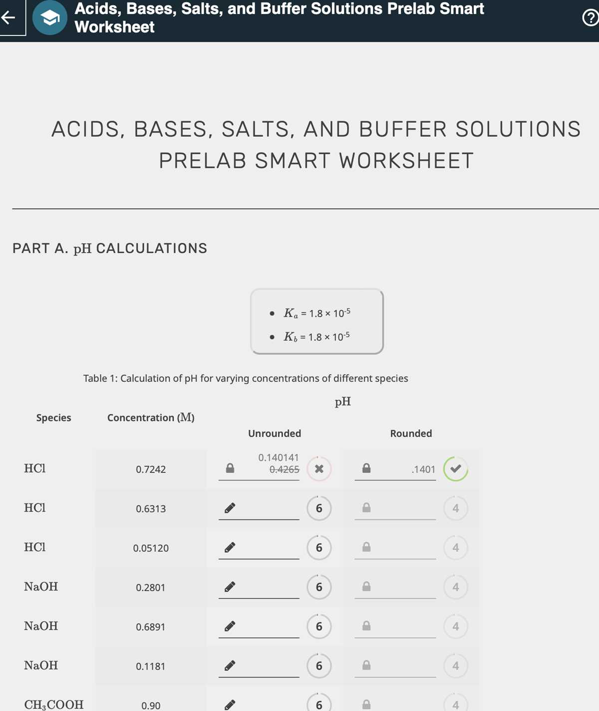 worksheet acids and bases