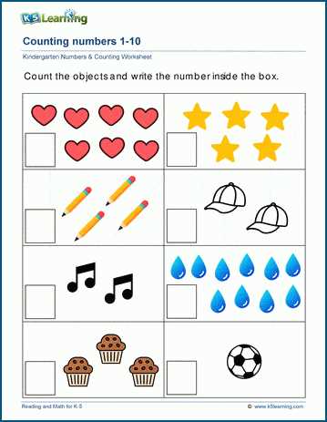 worksheet for nursery class