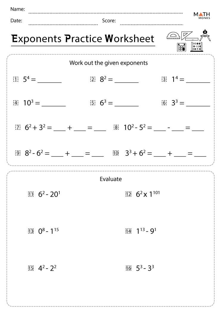 worksheet rational exponents