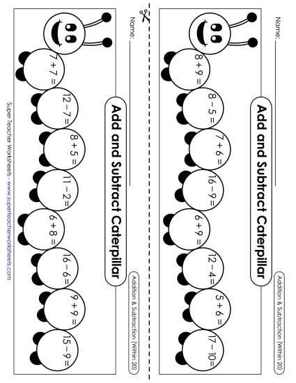 worksheets for 1st graders math