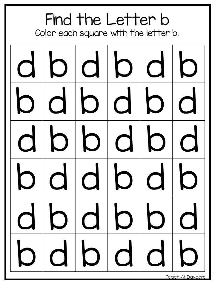 worksheets for letter reversals