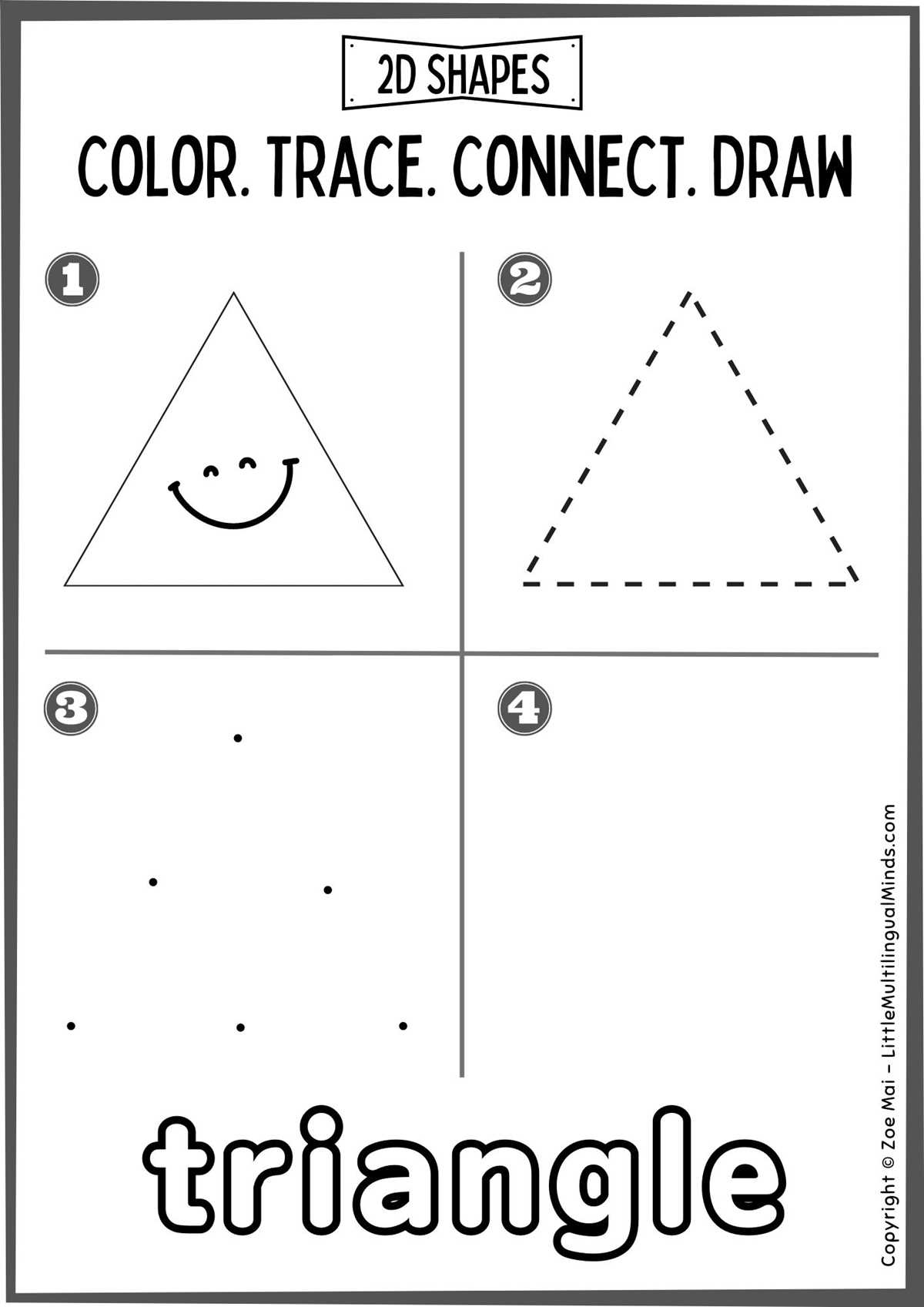 worksheets for triangles