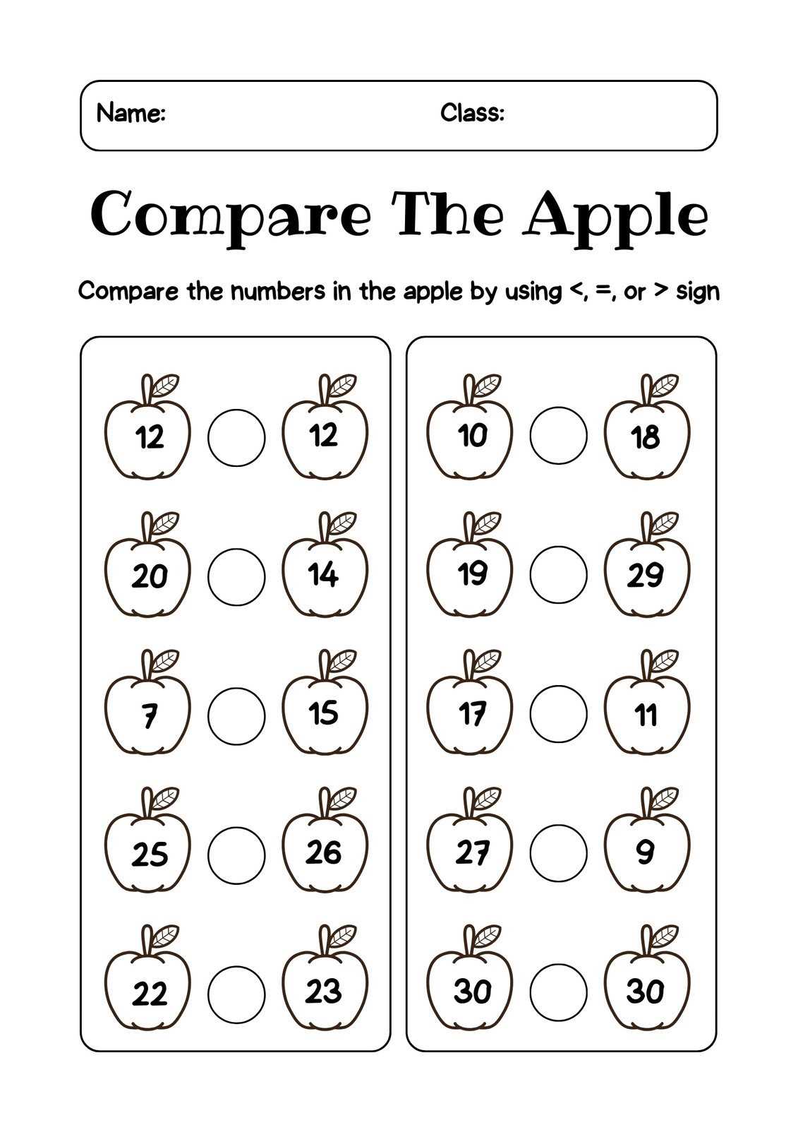 worksheets free