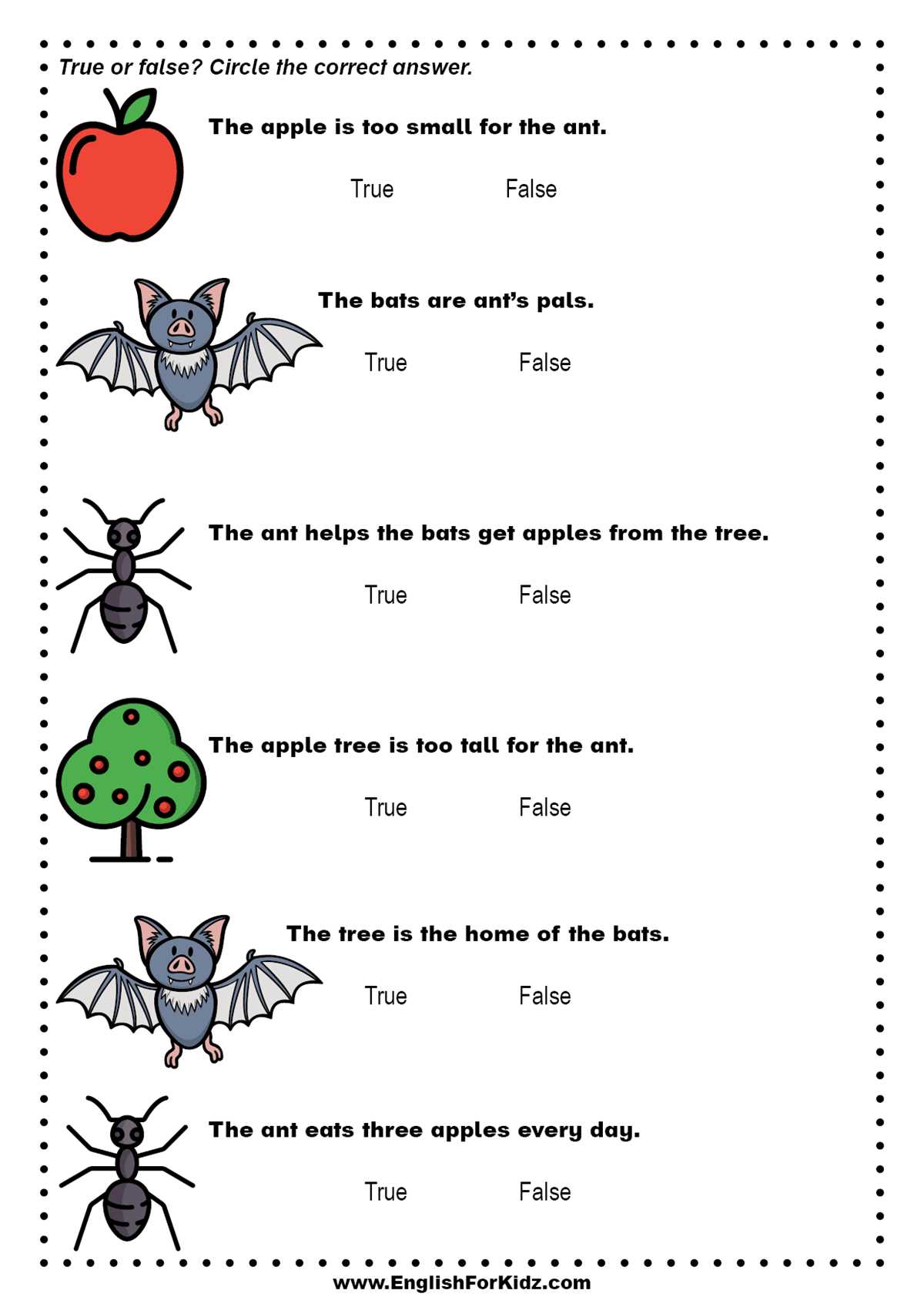 worksheets kindergarten reading
