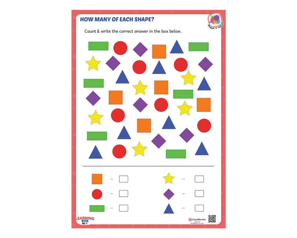 worksheets on shapes