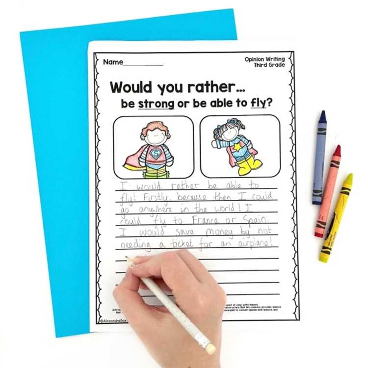 writing for 3rd graders worksheets