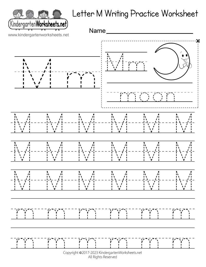 writing letters worksheets