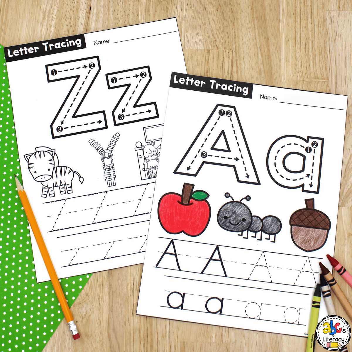 writing pre k worksheets