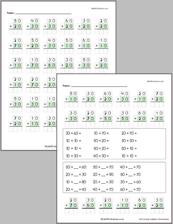 addition worksheets up to 30