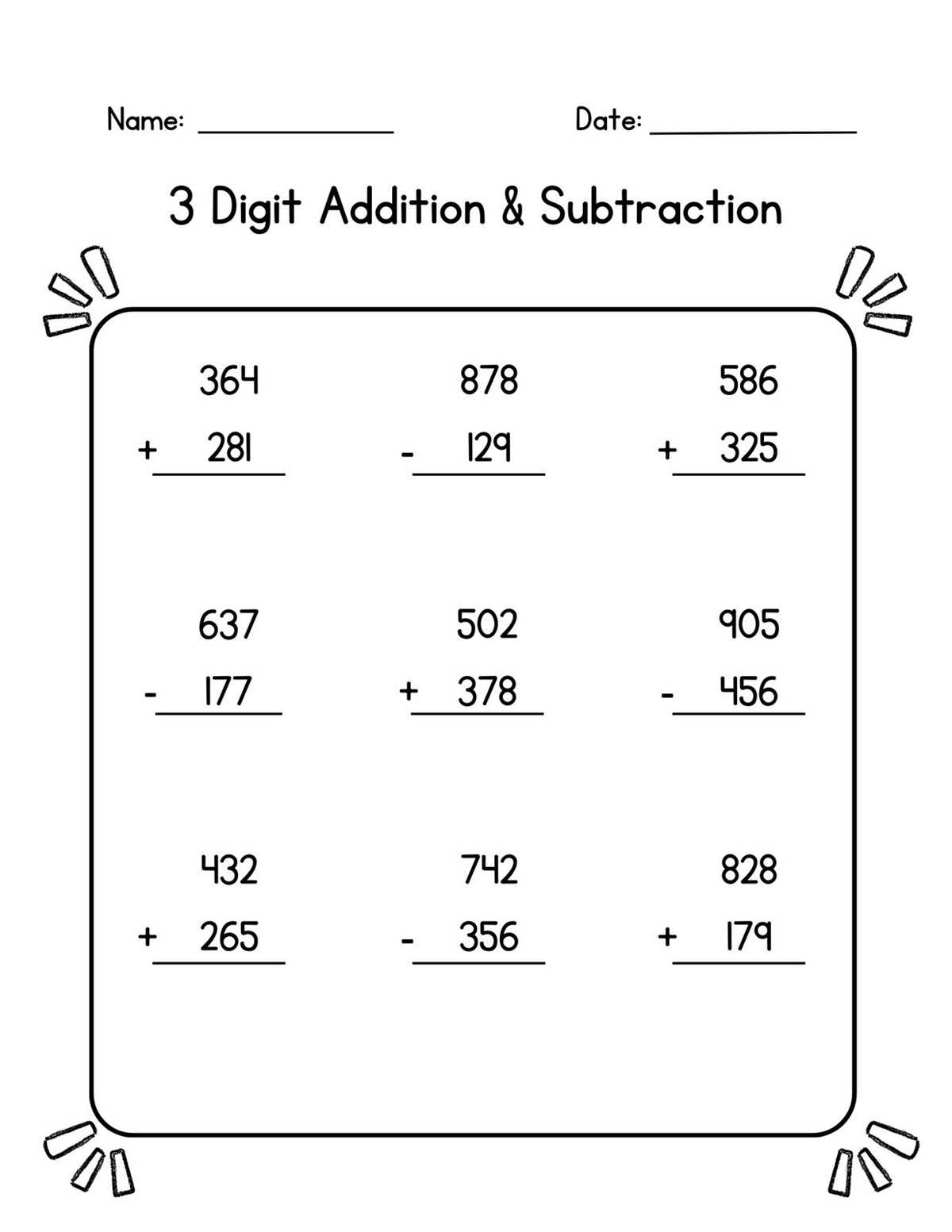 calculus worksheets