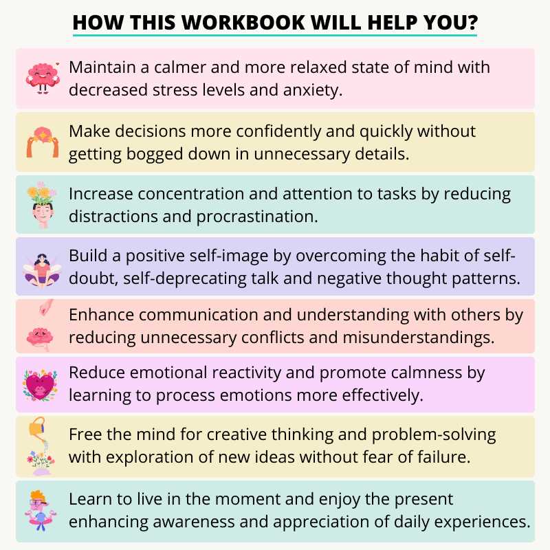 overthinking worksheets