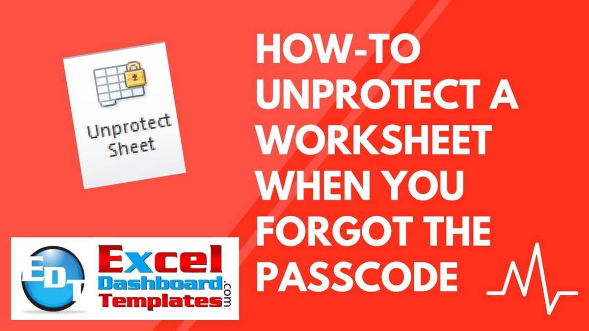 how to unprotect a worksheet