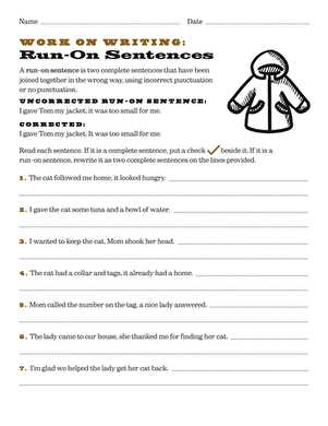 examples of simple compound and complex sentences worksheet