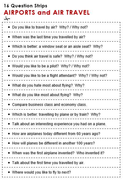 at the airport conversation worksheet