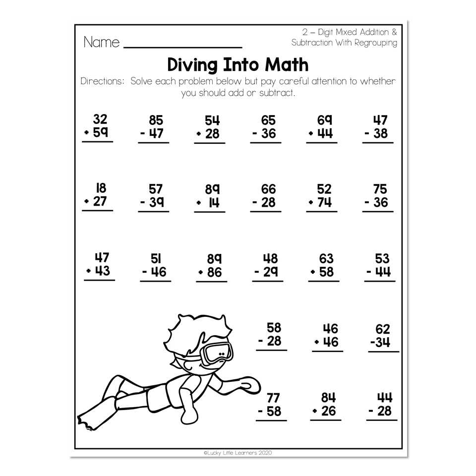 2nd grade math worksheet printable
