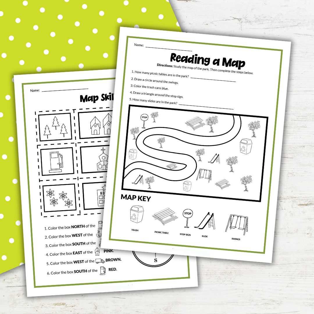 cardinal directions worksheet 1st grade