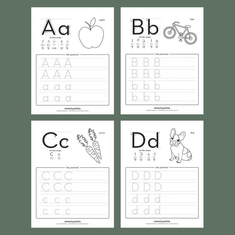 abc worksheets for kids