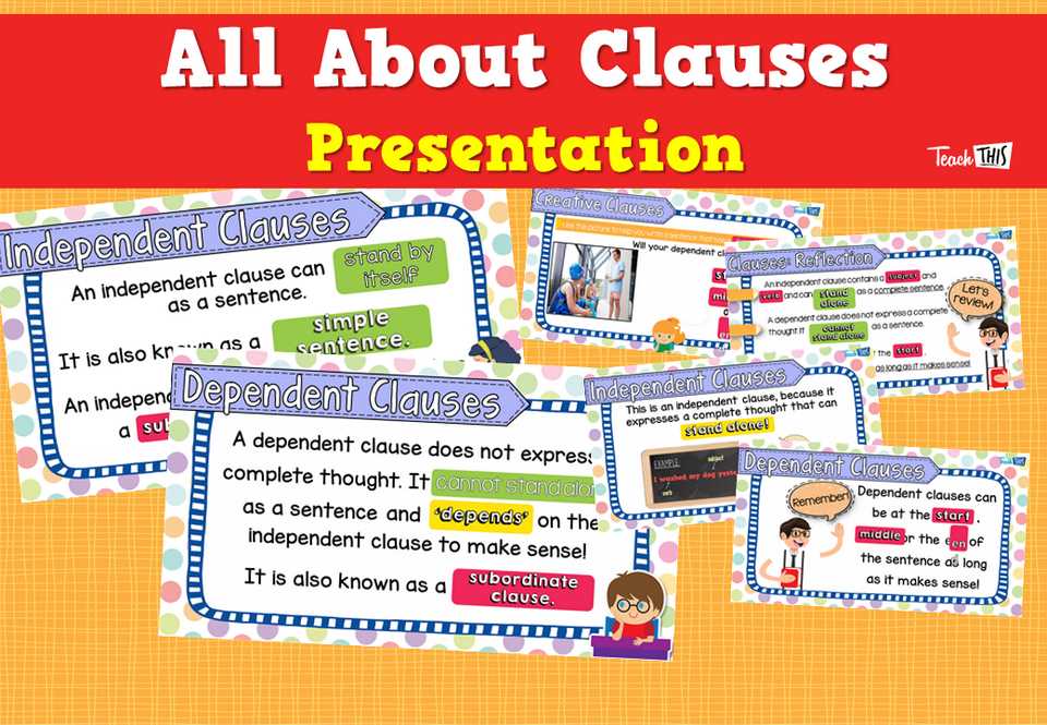 dependent and independent clause worksheets dependent and independent clause worksheets