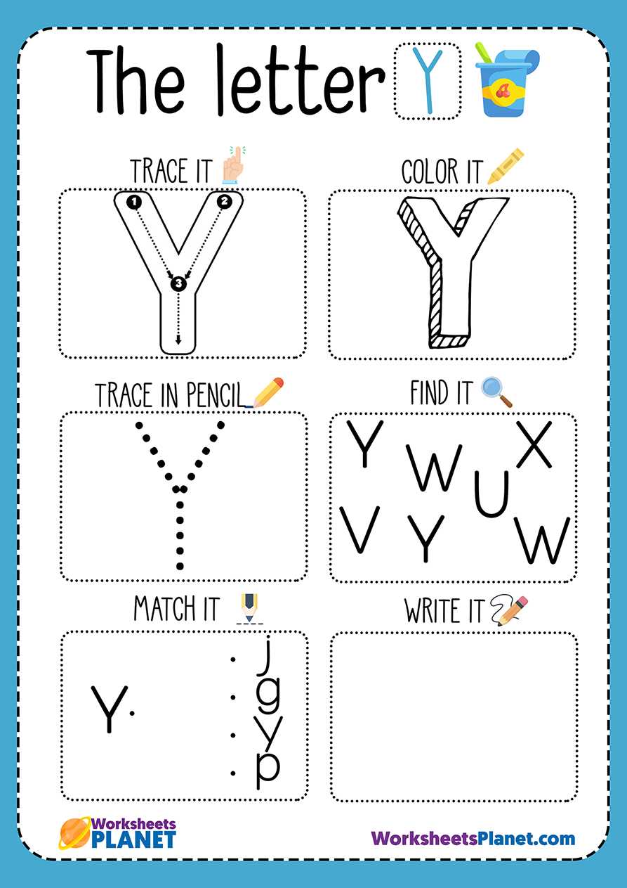 y worksheet