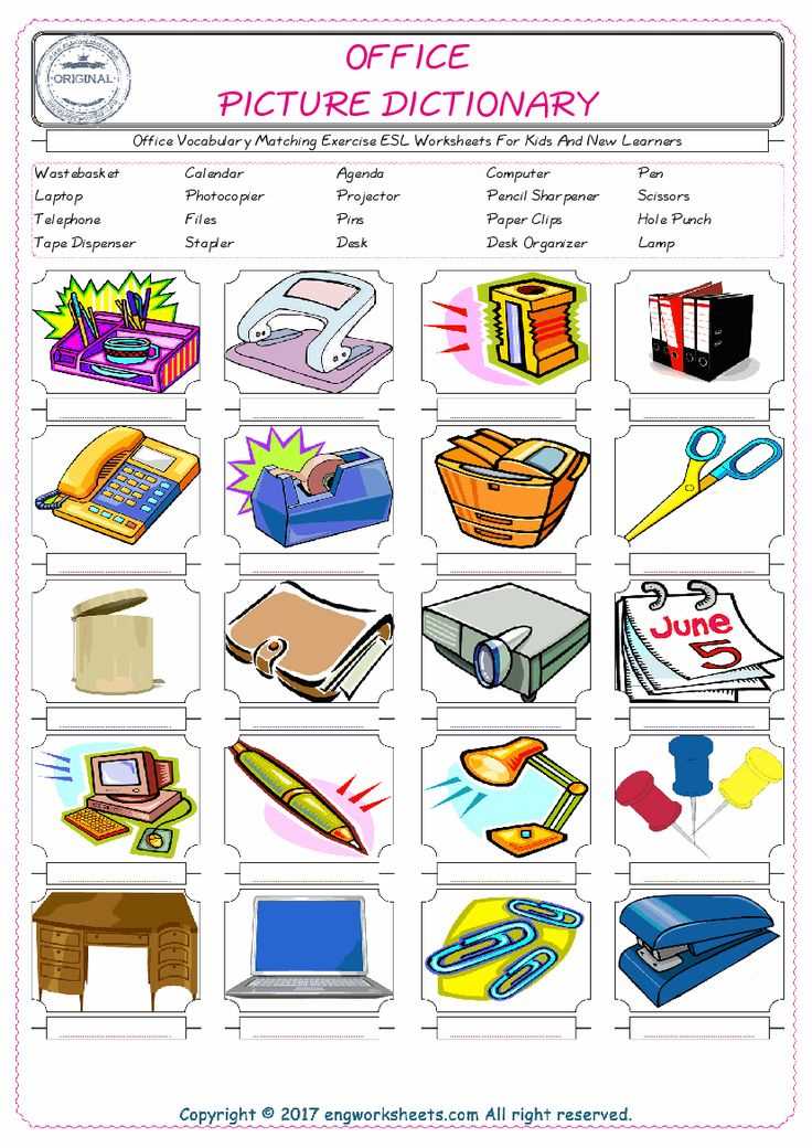 computer parts vocabulary worksheet
